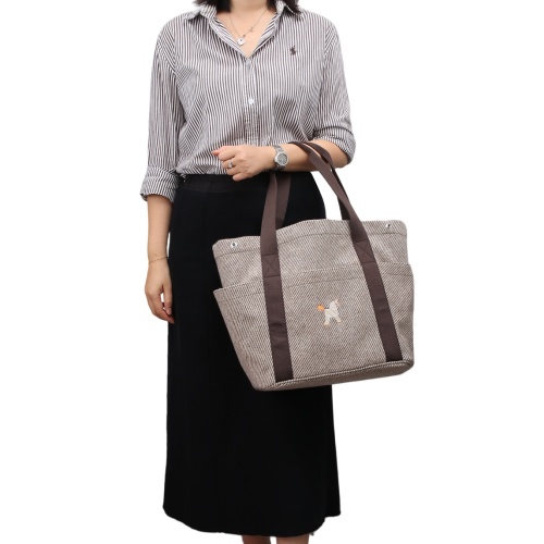 Large Capacity Mommy Bag with Diaper Changing Pad & Waterproof Inner Bag 1 Large Capacity Mommy Bag with Diaper Changing Pad & Waterproof Inner Bag