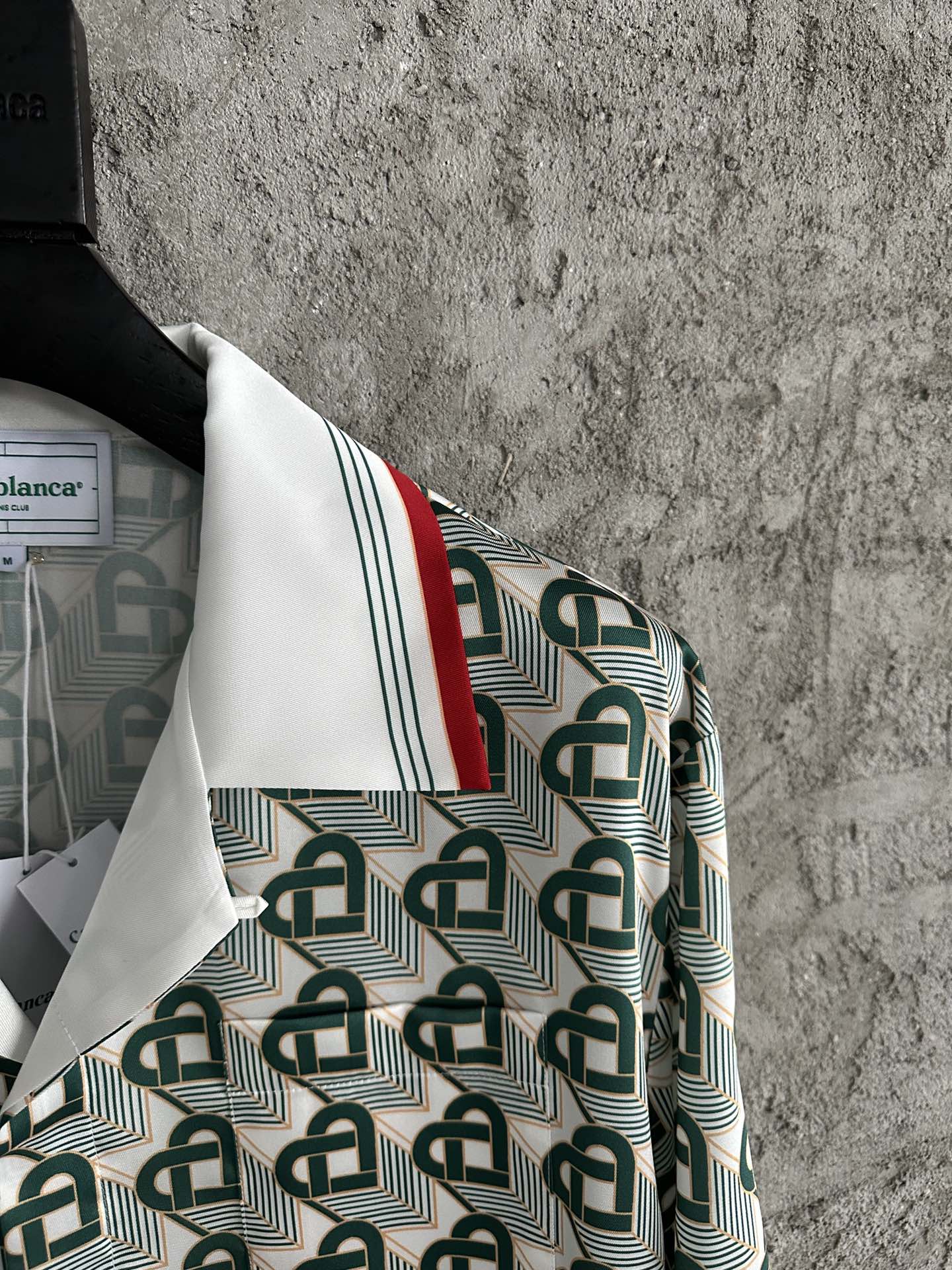 CASABLANCA Heart-Patterned Silk Short Sleeve Shirt - Luxury Fashion Top 4 i1697711508 5148 2