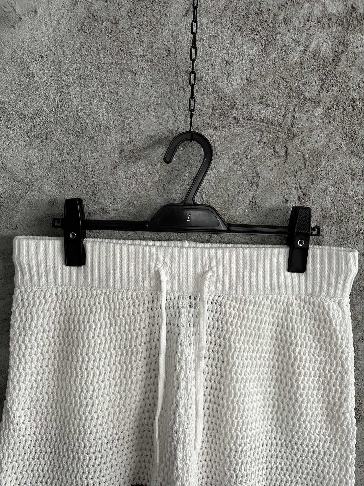 Casablanca 2024SS Knitted Striped Shorts - Cotton, High-Density Knit 3 i1717246801 9993 6