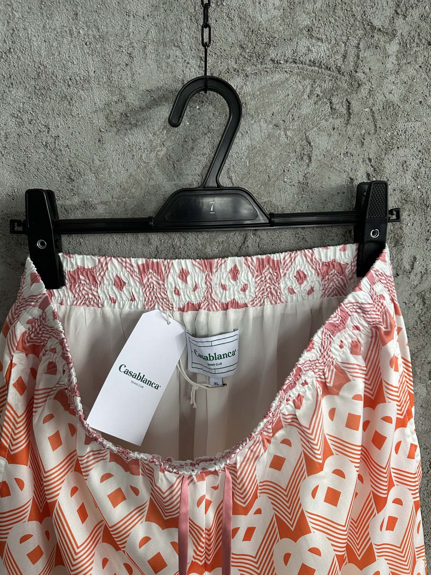 CASABLANCA 2024SS Heart-Patterned Silk Shorts - Stylish Summer Essential 10 i1718874761 9559 0