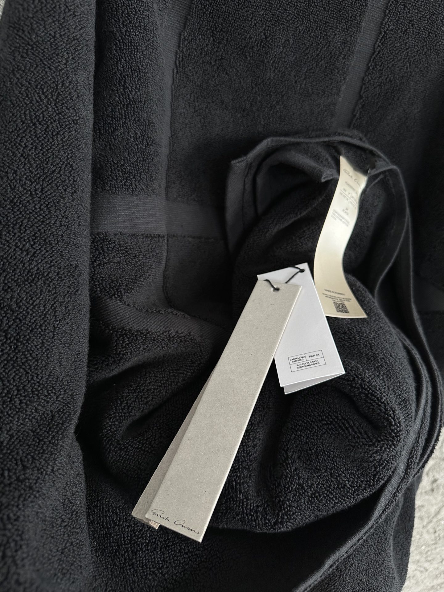 Rick Owens Pentagram Bath Towel - Oversized Terry Cloth, 170 x 95 CM 6 i1724461850 5583 7