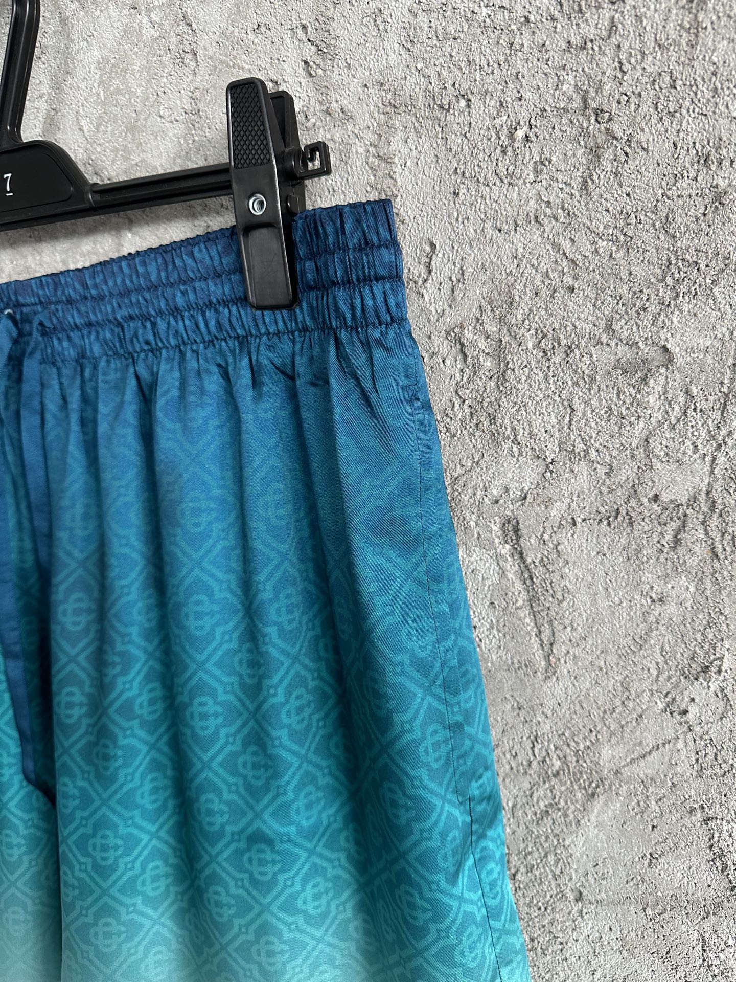 CASABLANCA Silk Shorts - Stadium Print, Custom Fabric, Size S-XL 4 i1725168242 783 0