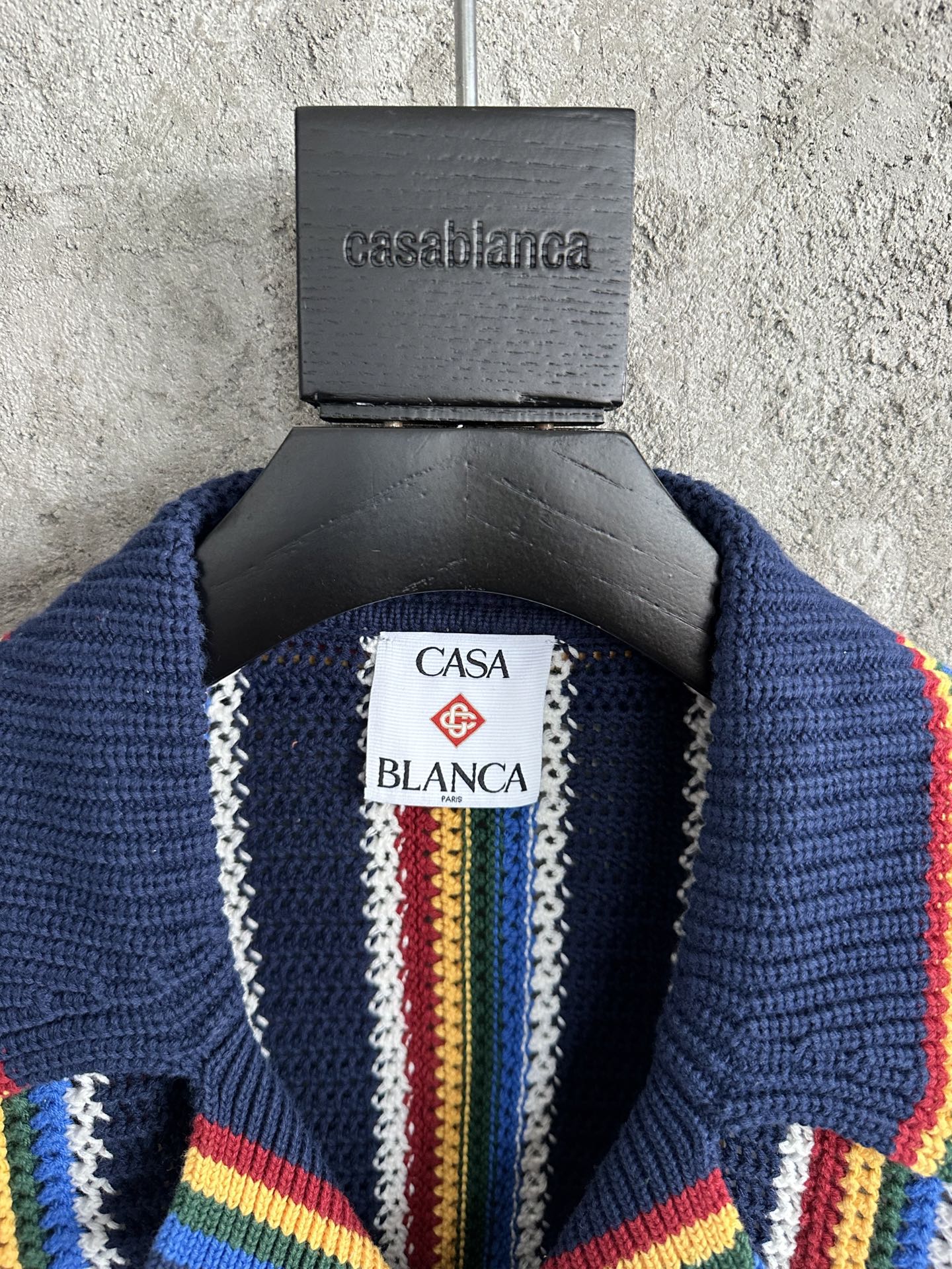 Casablanca Yellow Striped Cardigan: Pure Cotton, Pearl Buttons, Sizes S-XL 5 i1744778580283 5479 0 2