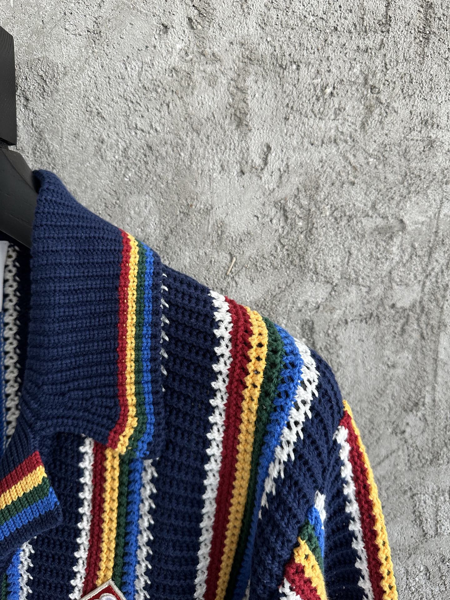 Casablanca Yellow Striped Cardigan: Pure Cotton, Pearl Buttons, Sizes S-XL 6 i1744778585115 2960 0 3