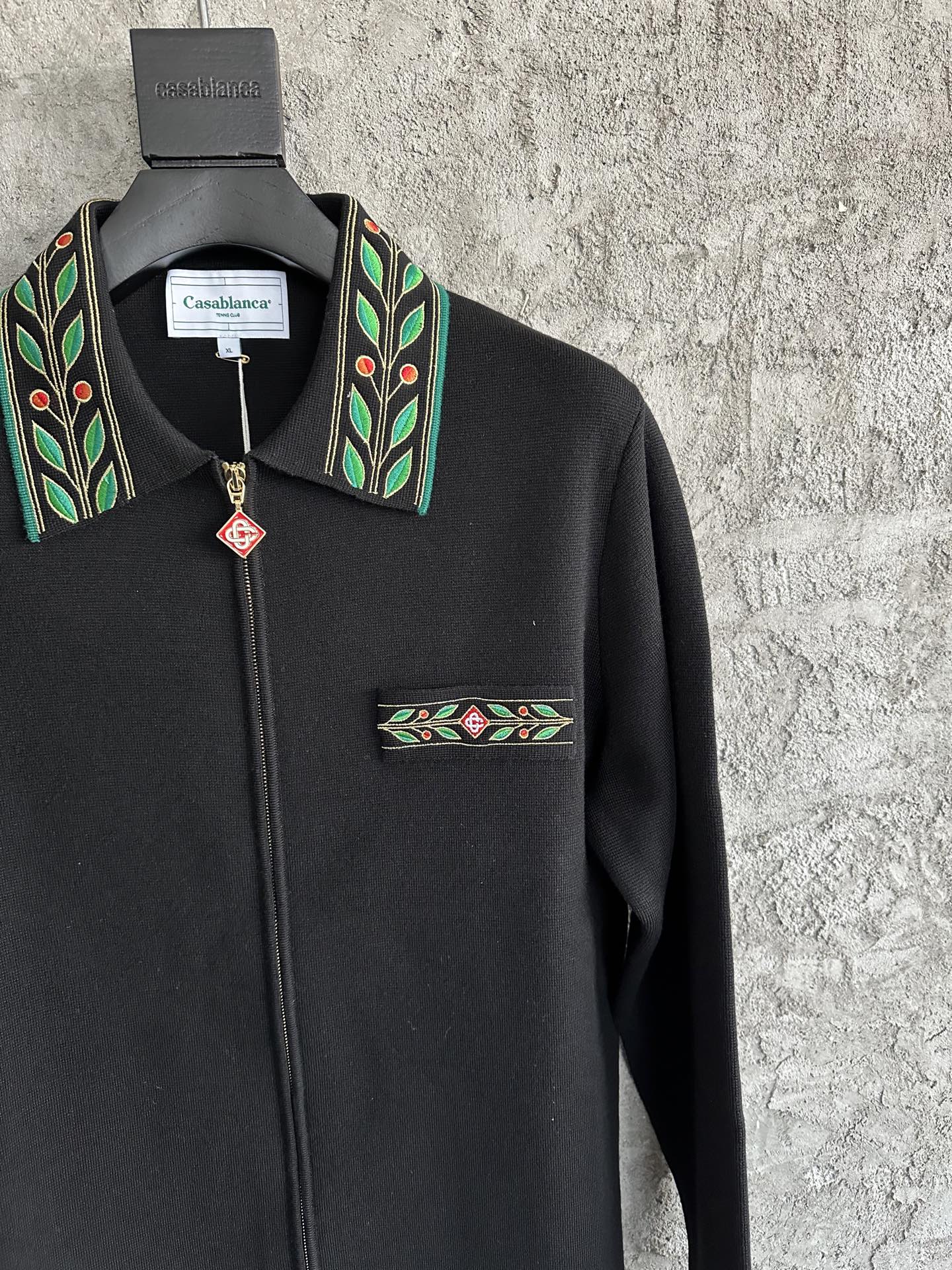 CASABLANCA Embroidered Wool Jacket - Runway Exclusive, Premium Quality 7 i1748505776301 8843 0 4