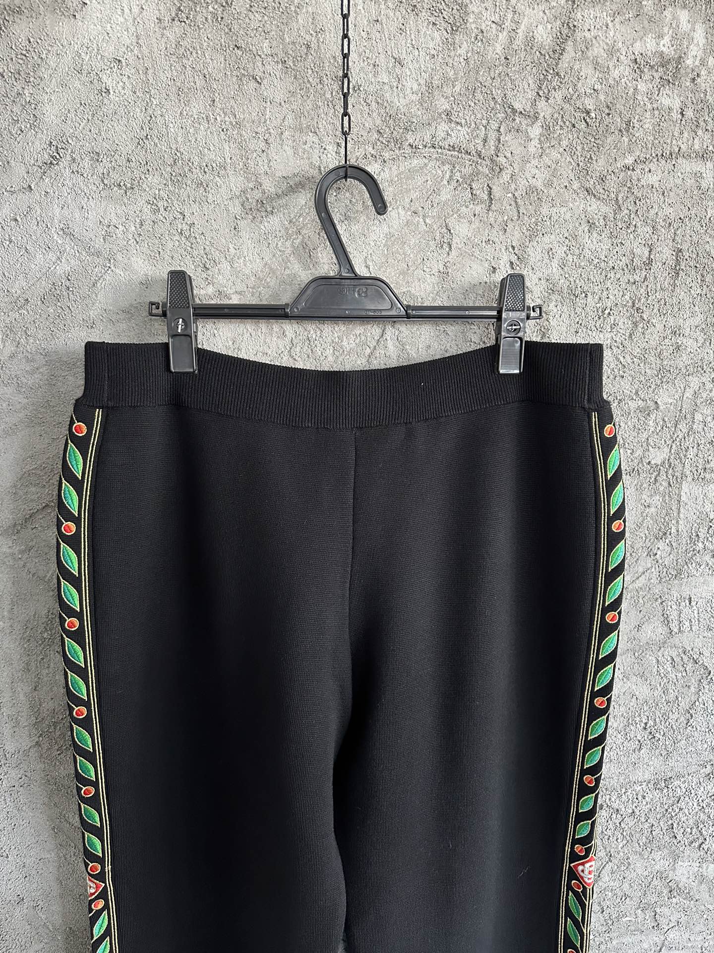 CASABLANCA Embroidered Wool Trousers Runway Limited Edition - Luxurious Comfort 9 i1748849963978 3287 0 7