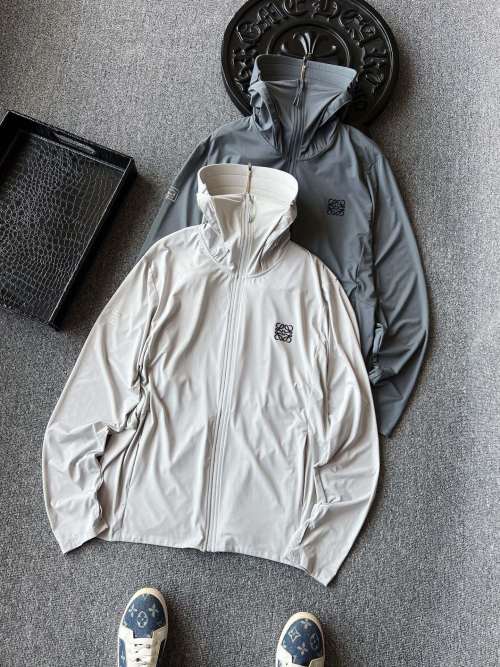 Loewe Detachable Hooded Sun Protective Jacket UPF120+ Cooling Fabric 1 Loewe Detachable Hooded Sun Protective Jacket UPF120+ Cooling Fabric