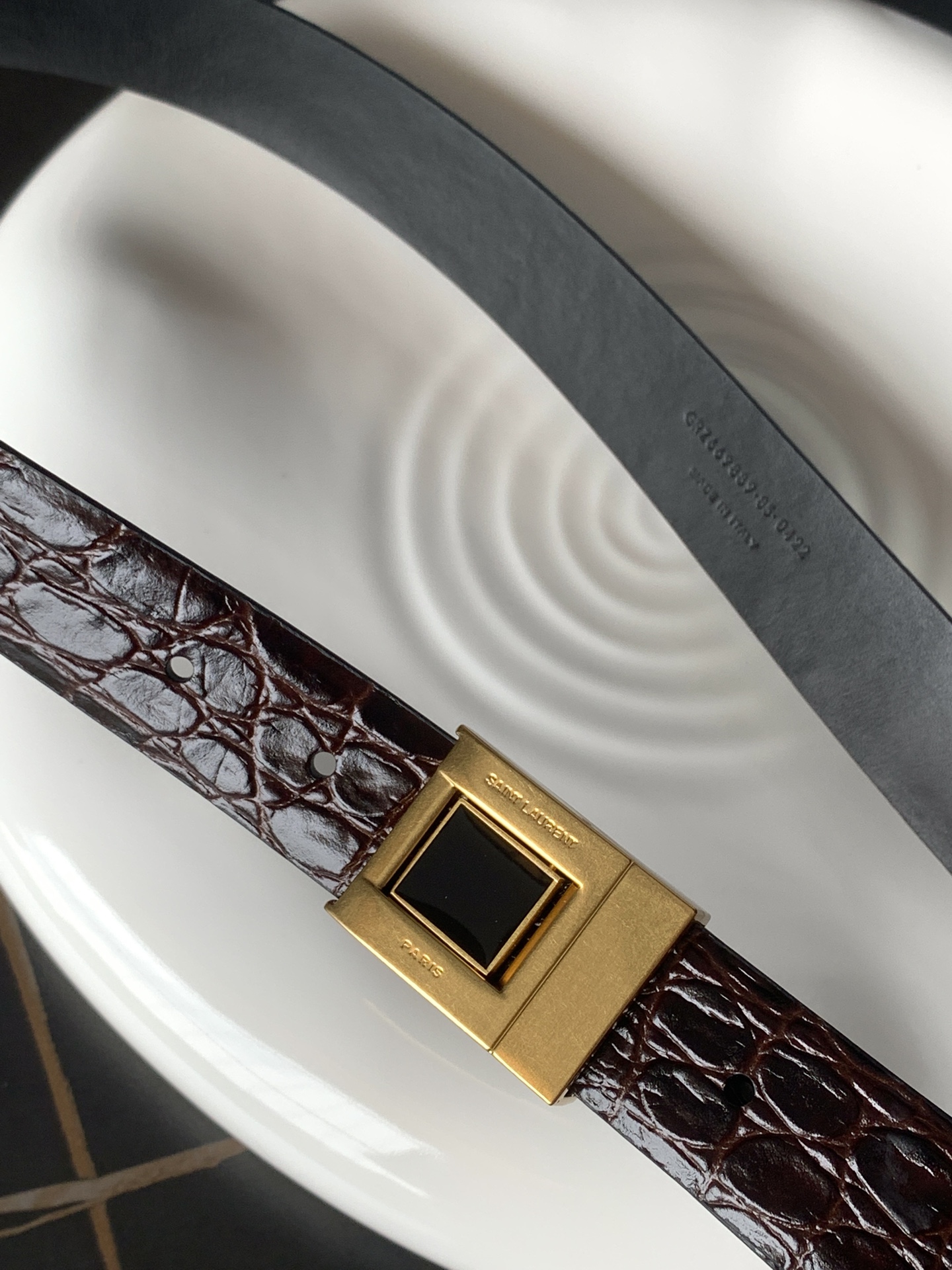 YSL belt 🆕Saint Laurent 🇮🇹 2024New ，YSL ， :3.0cm， — photo 6