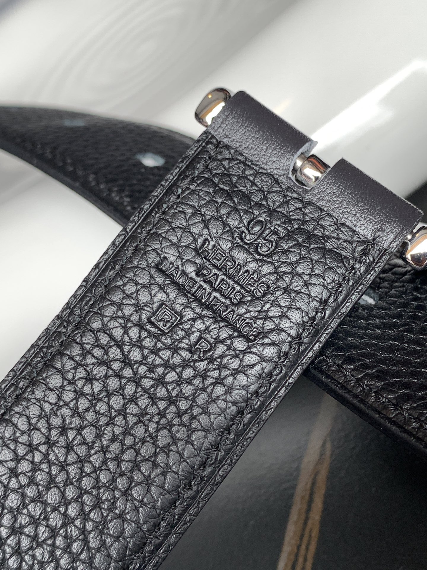 Ceinture HERMES 3.2cm 316 — photo 5