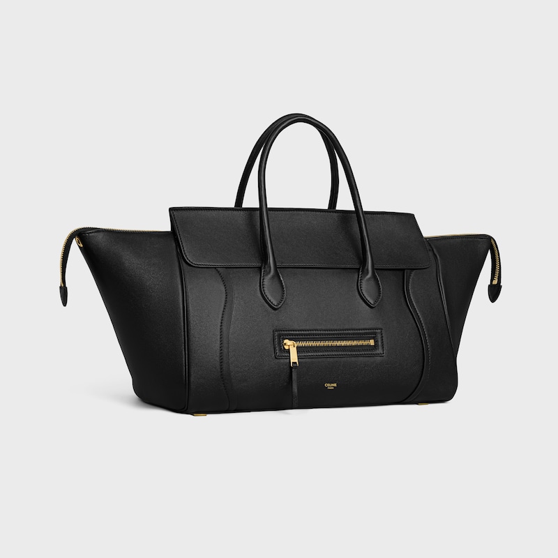 高品质原厂NEW LUGGAGE中号手袋可容纳A4尺寸文件21.7X6.5X9.1英寸(55X16.5X