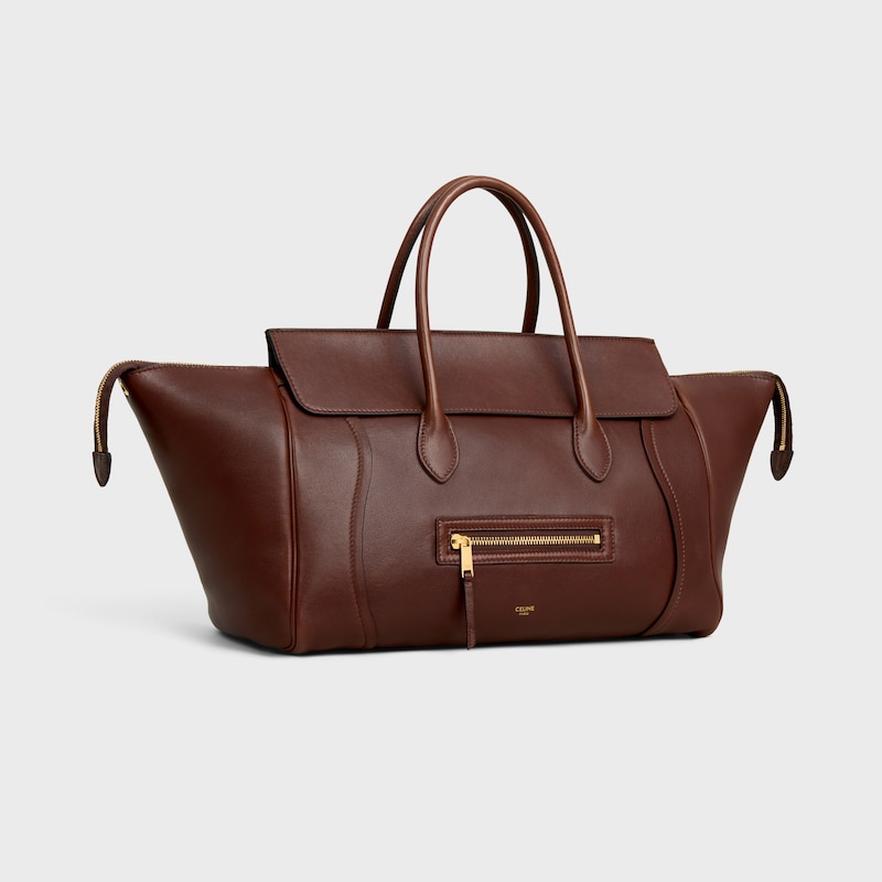 高品质原厂NEW LUGGAGE中号手袋可容纳A4尺寸文件21.7X6.5X9.1英寸(55X16.5X