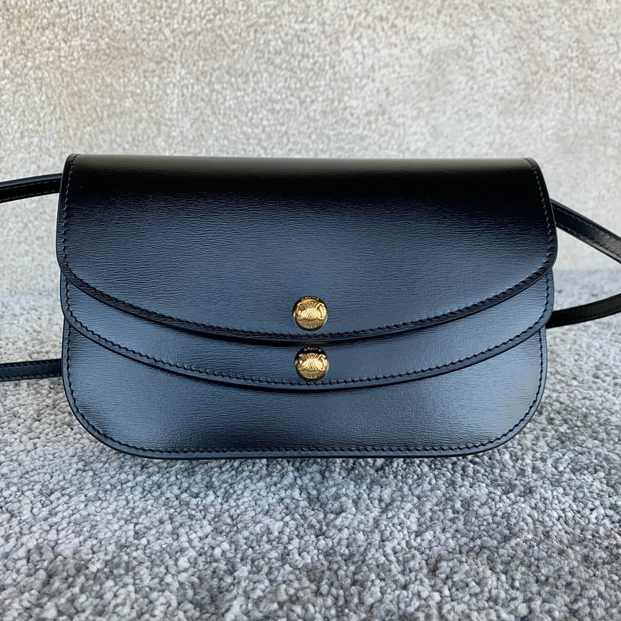 DUO饰带钱包(20X 13X 6厘米)牛皮革牛皮革/织物金色饰面按扣开合1个主隔层1个内侧扁平口袋4个