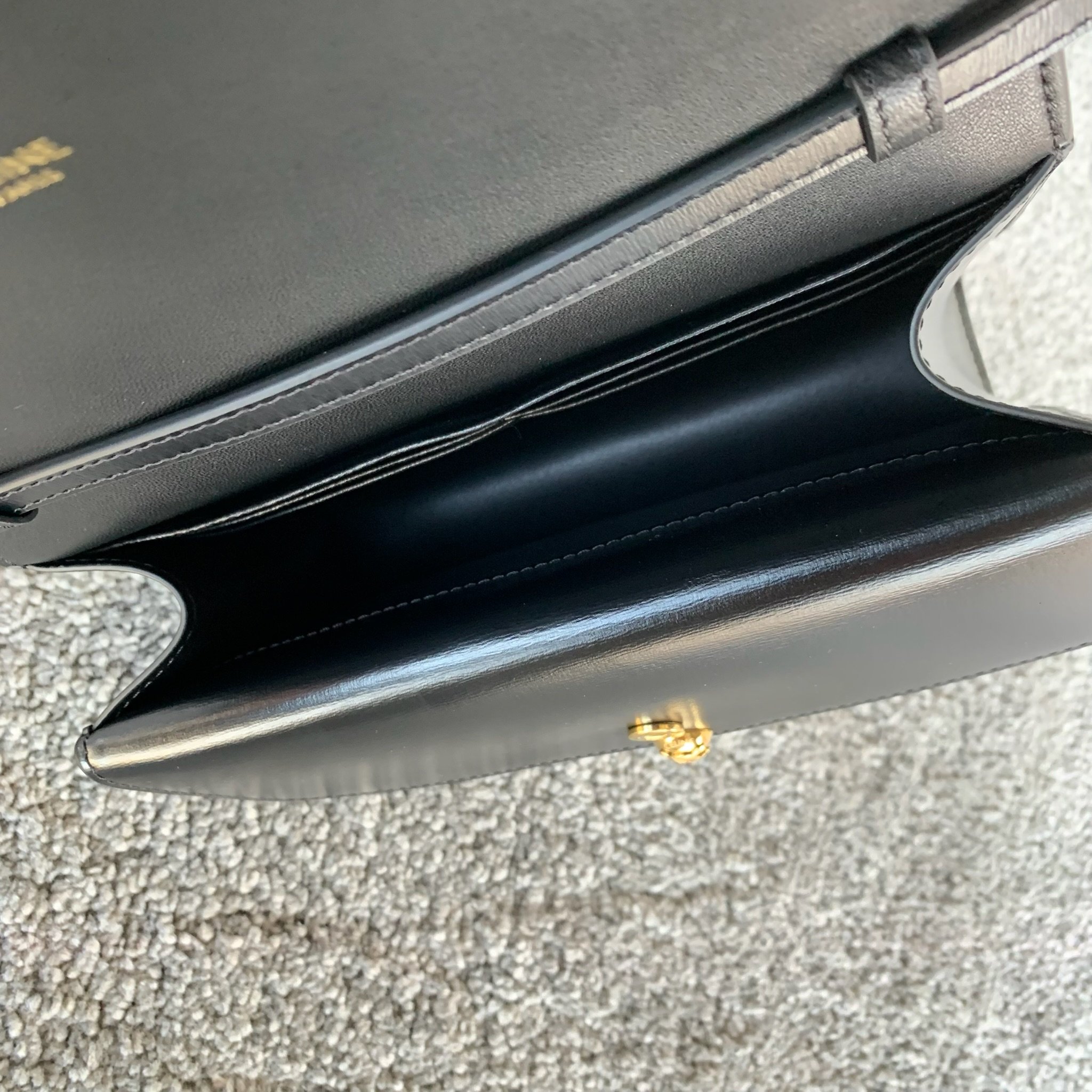 DUO饰带钱包(20X 13X 6厘米)牛皮革牛皮革/织物金色饰面按扣开合1个主隔层1个内侧扁平口袋4个