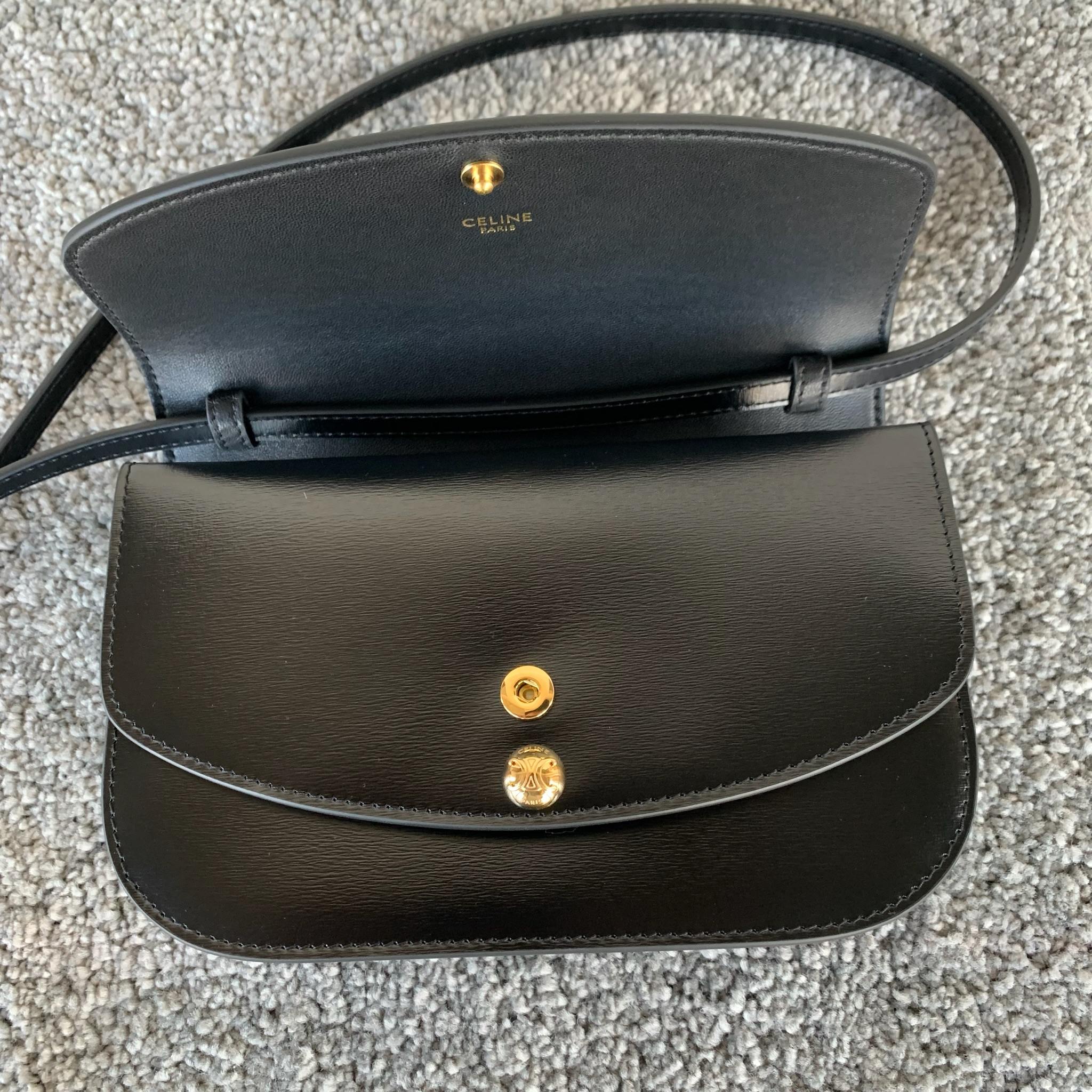 DUO饰带钱包(20X 13X 6厘米)牛皮革牛皮革/织物金色饰面按扣开合1个主隔层1个内侧扁平口袋4个