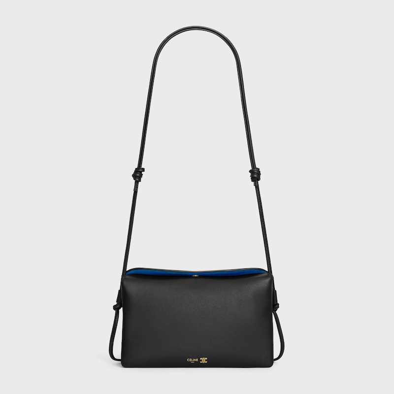 TRIO FLAP手袋迷你手袋，本款型可装下PLUS等较大的智能手机机型 22X14X4厘米)羊皮革牛剖