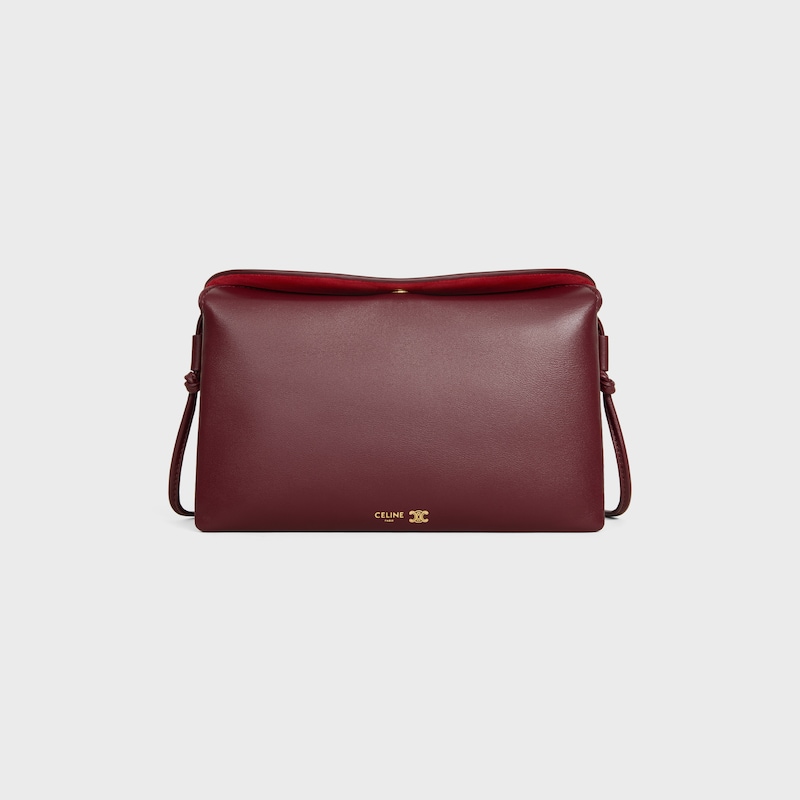 TRIO FLAP手袋迷你手袋，本款型可装下PLUS等较大的智能手机机型 22X14X4厘米)羊皮革牛剖