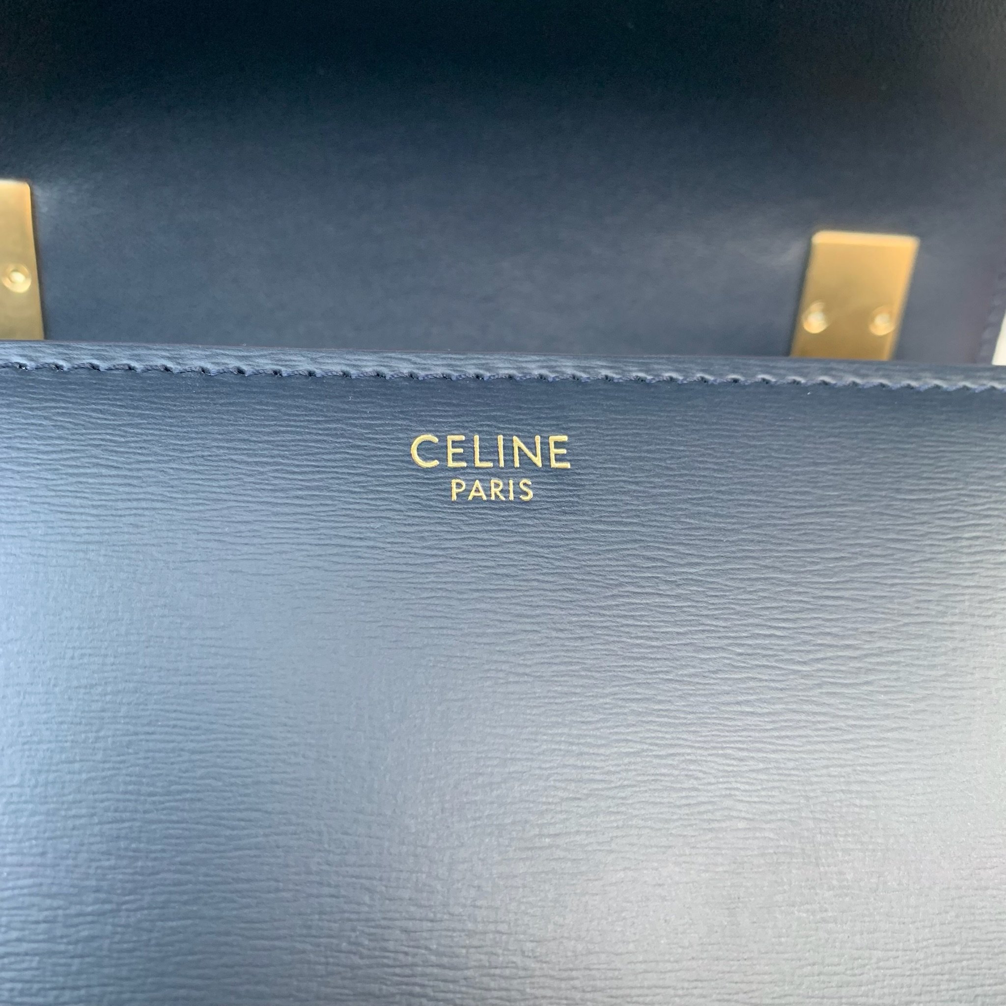 TEEN GARANCE牛皮革手袋18.5 X 13X6厘米 牛皮革羊皮革衬里肩背和手提TRIOMPHE