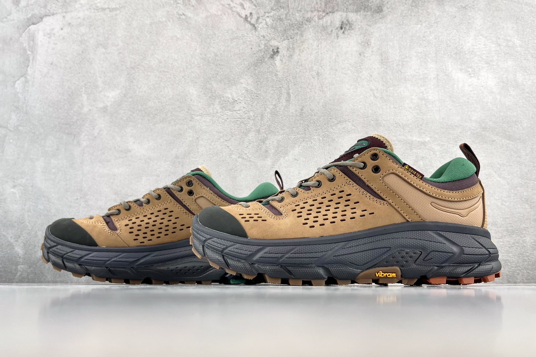 480 专业户外功能鞋 Bodega x HOKA ONE ONE Tor Ultra Low棕色 1145771-NBYL