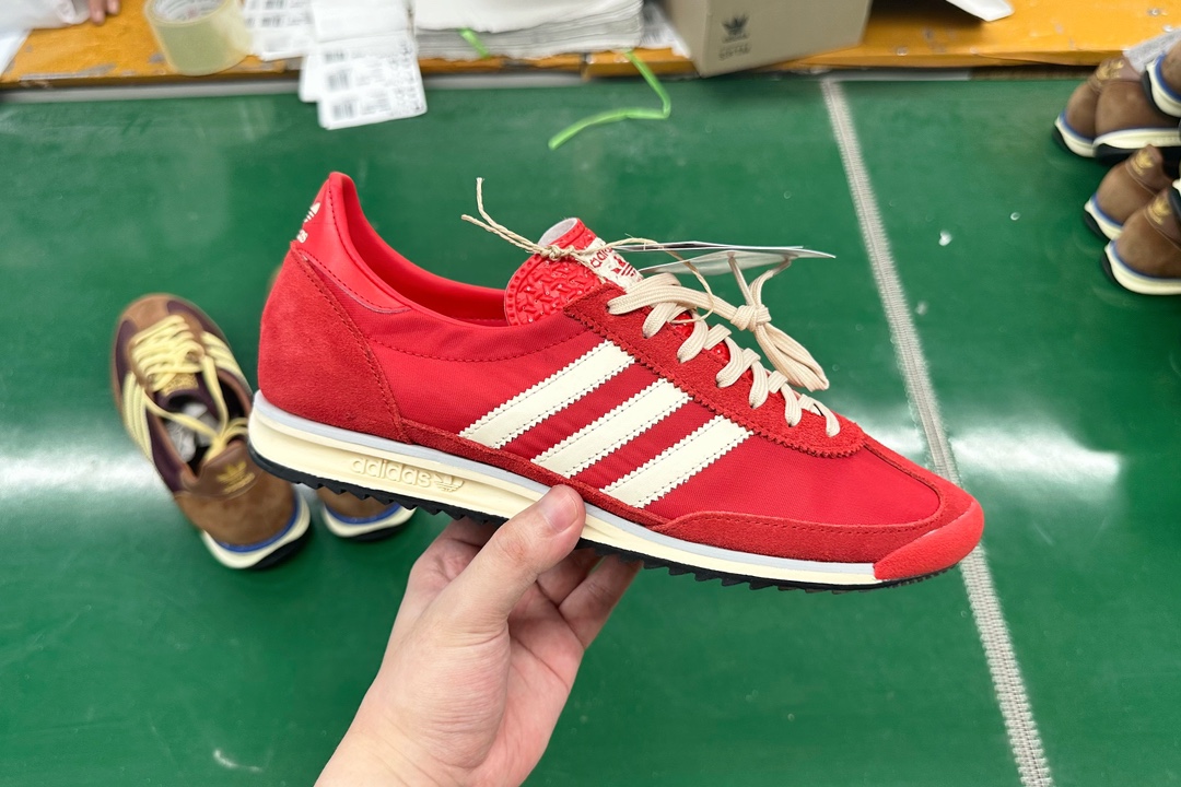 全新系列上线 adidas originals SL 72 RB+EVA 正确组合底  IE3475