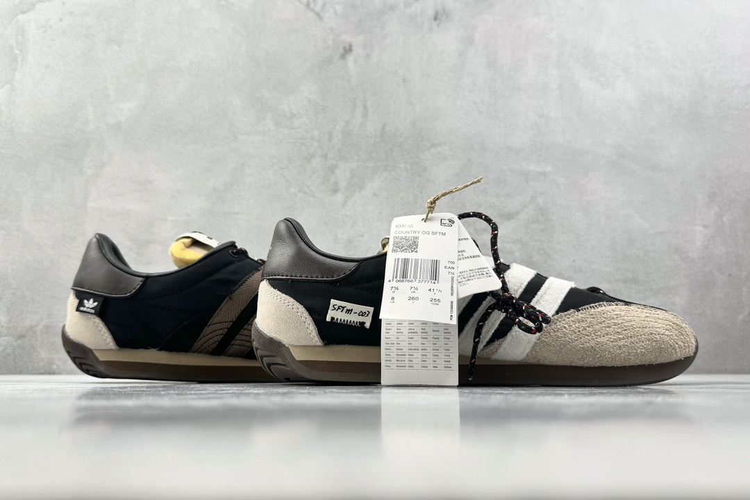 SONG FOR THE MUTE x adidas originals Shadowturf 黑白  ID3546