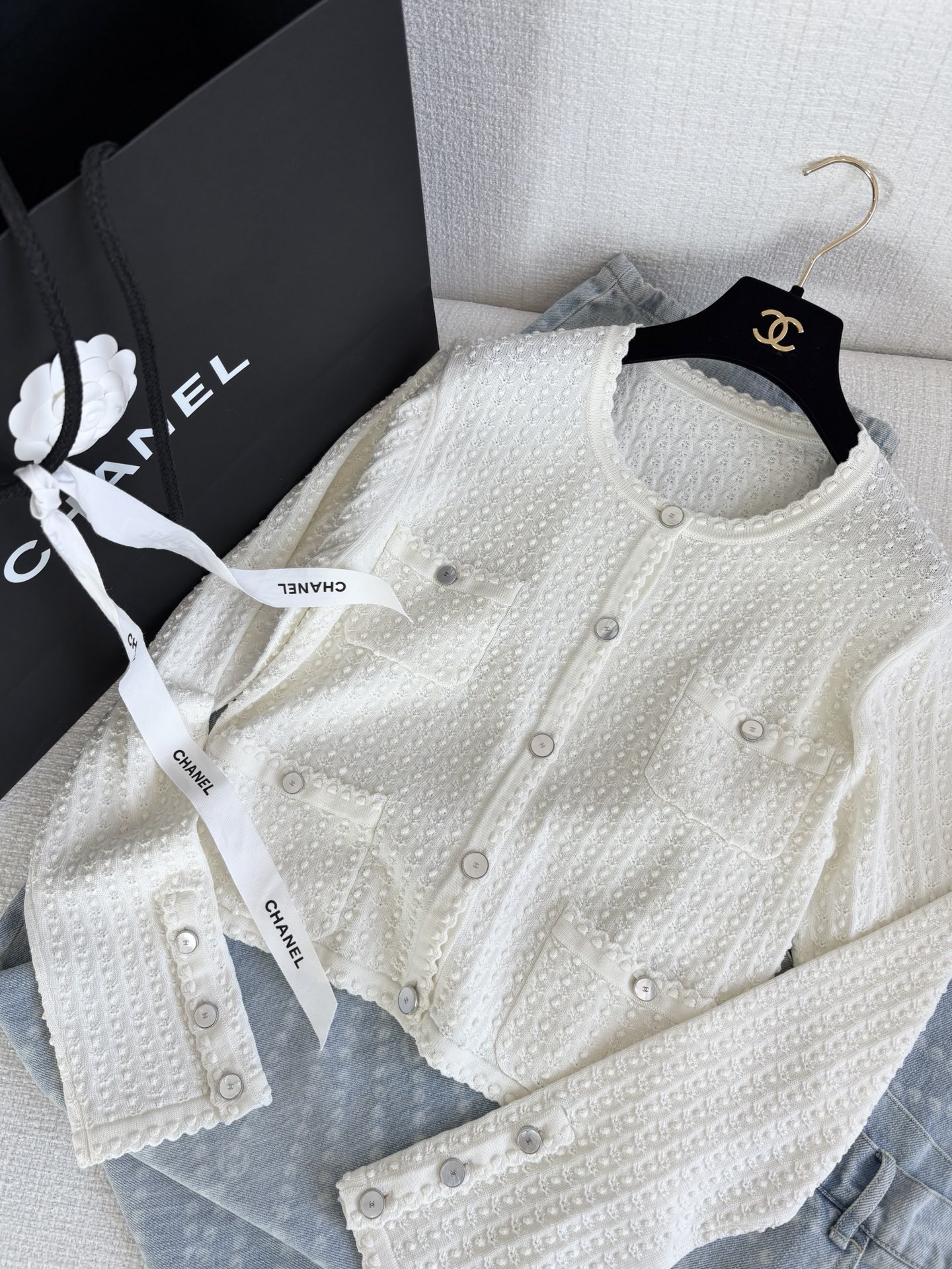 Sophisticated P1127 Female Suit with Hidden Money and White Tweeds.