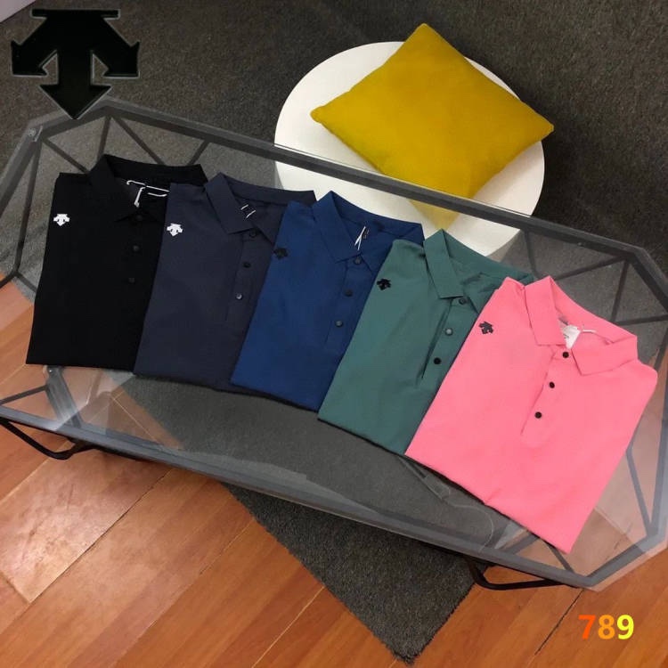 DESCENTE/迪桑特2023ss夏季男士科技透气冰爽速干短袖POLO衫