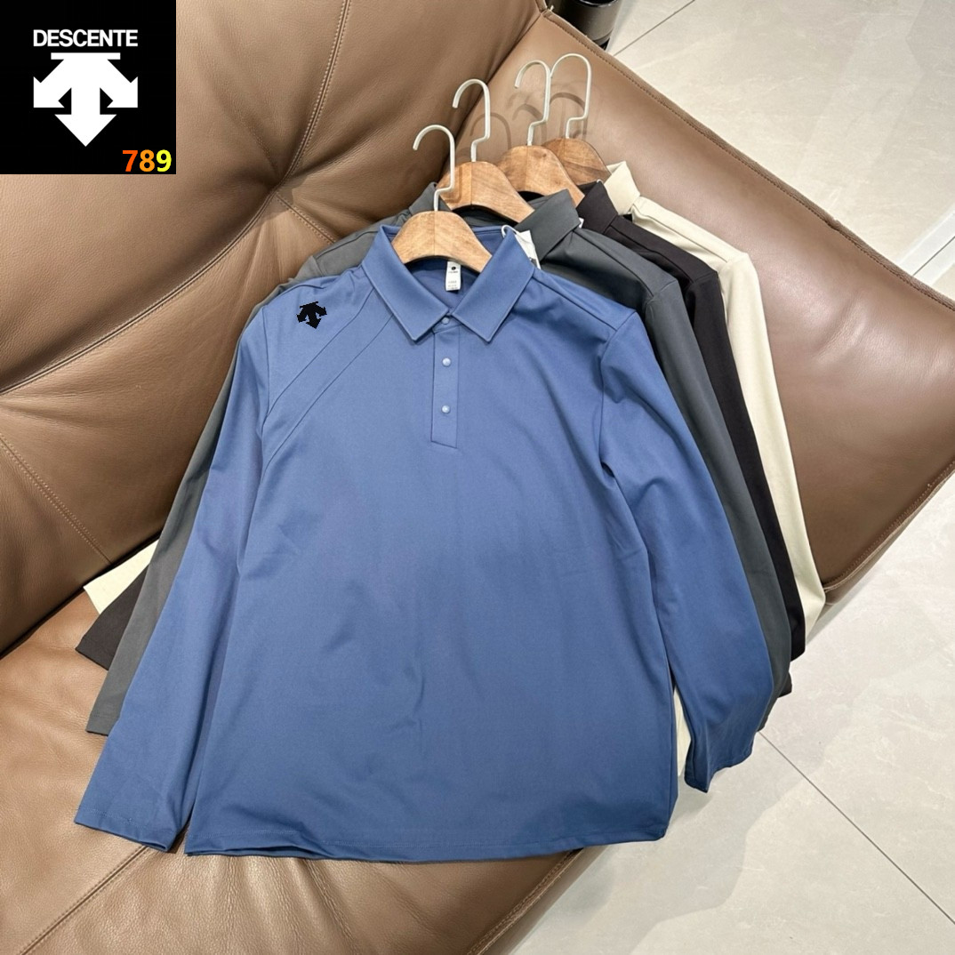 P135💰
25春季新款 迪桑特实体专柜款 面料82的聚酯纤维18的氨纶柔软细腻贴身穿的长袖 自带棉柔感 有弹力,透气性舒适性一绝
款式特点在右肩处的 立体剪裁 压胶无缝拼接 ,上身显瘦高级有调性
整体做工好 polo领不塌垮 ,3层压胶工艺,笔挺有精气神,胸口20厘米也做的压胶条 ,半开时立挺高级
色系简单 款式 耐看百搭 最大可穿210斤左右
黑色 深灰 肤色 深蓝
尺码m到5xL
M码 165 84A
肩宽42胸围102 衣长65袖长60建议体重110斤左右
L码 170 88A
肩宽43.5胸围106衣长67袖长61建议体重120斤左右
xl 码 175 96A
肩宽45胸围110衣长69袖长62建议体重 140斤左右
2xl 码 180 100A
肩宽46.5胸围114衣长71袖长63建议体重160斤左右
3xl 码 185 184A
肩宽48胸围118衣长73袖长64建议体重175斤左右
4xl 码 190 108A
肩宽49.5胸围122衣长75袖长65建议体重190斤左右
5xl 码 195 112A
肩宽51胸围126衣长77袖长66建议体重210斤左右.