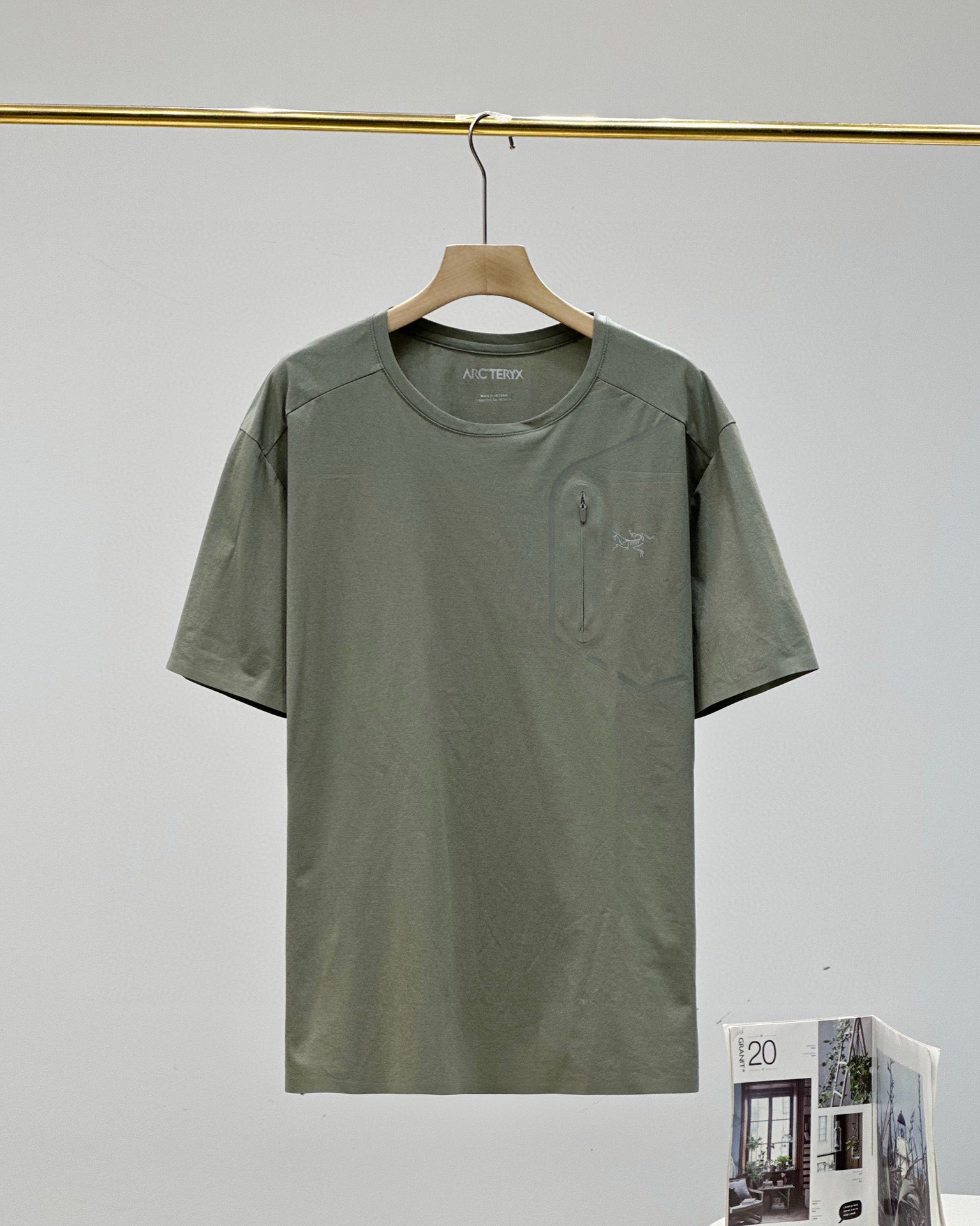 始祖鸟ARC‘TERYX*2024夏新款凉感速干T恤休闲冰丝速干短袖T恤