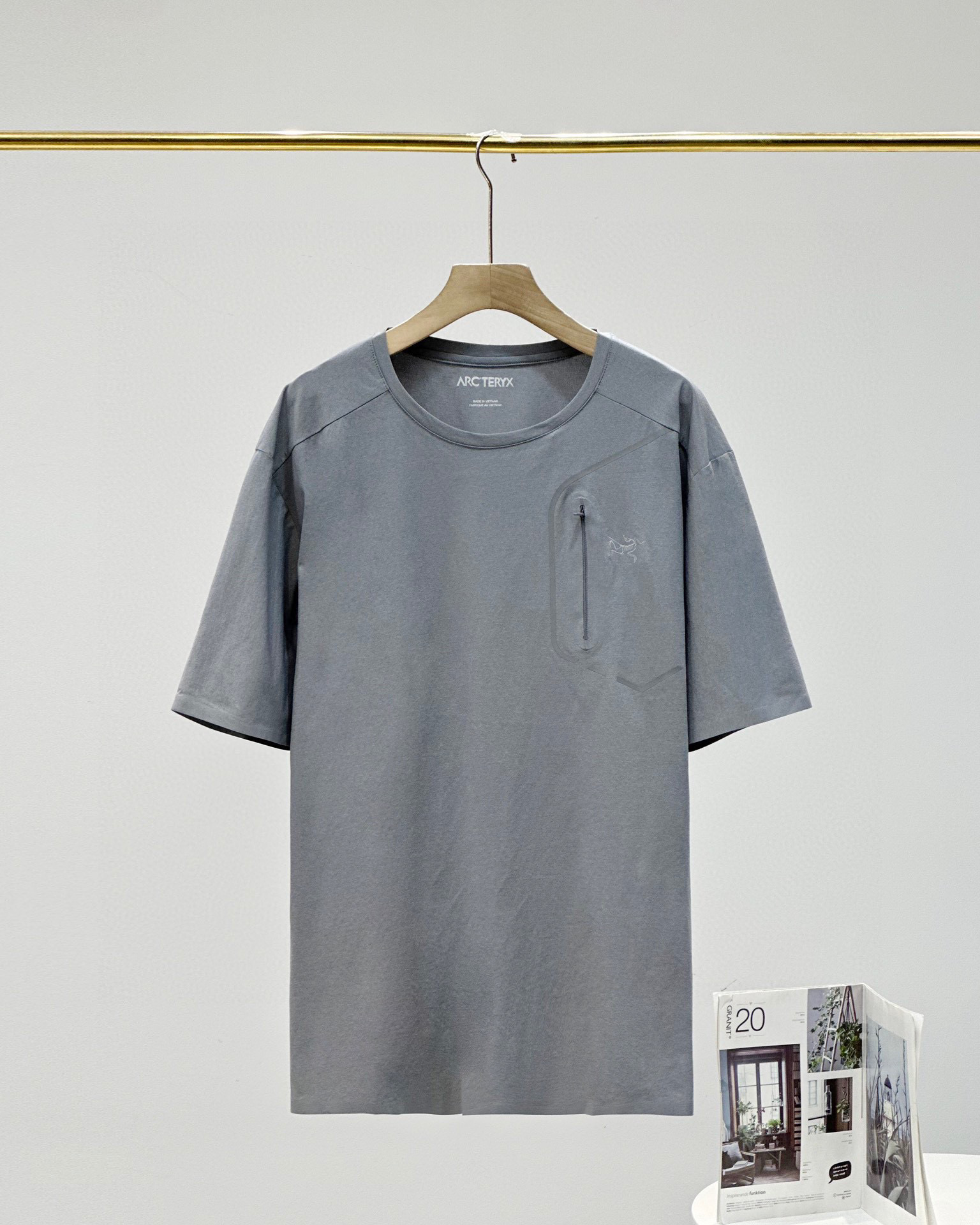 始祖鸟ARC‘TERYX*2024夏新款凉感速干T恤休闲冰丝速干短袖T恤