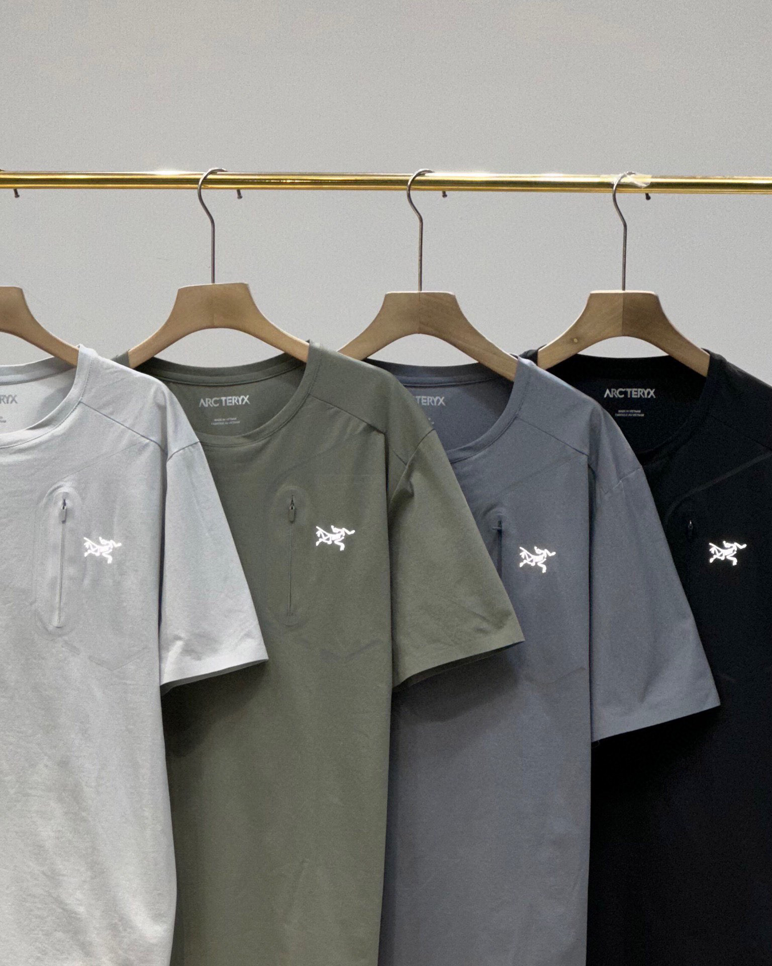 始祖鸟ARC‘TERYX*2024夏新款凉感速干T恤休闲冰丝速干短袖T恤