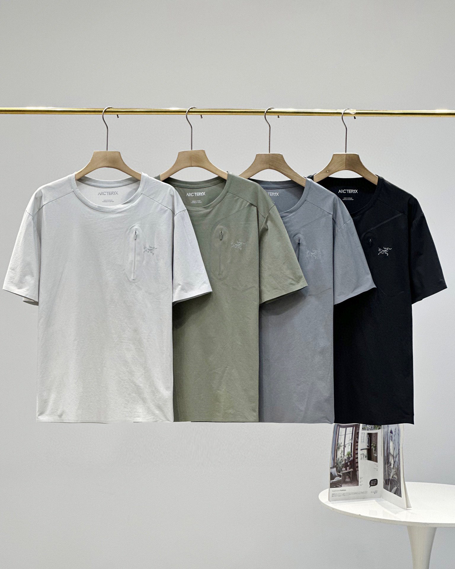 始祖鸟ARC‘TERYX*2024夏新款凉感速干T恤休闲冰丝速干短袖T恤