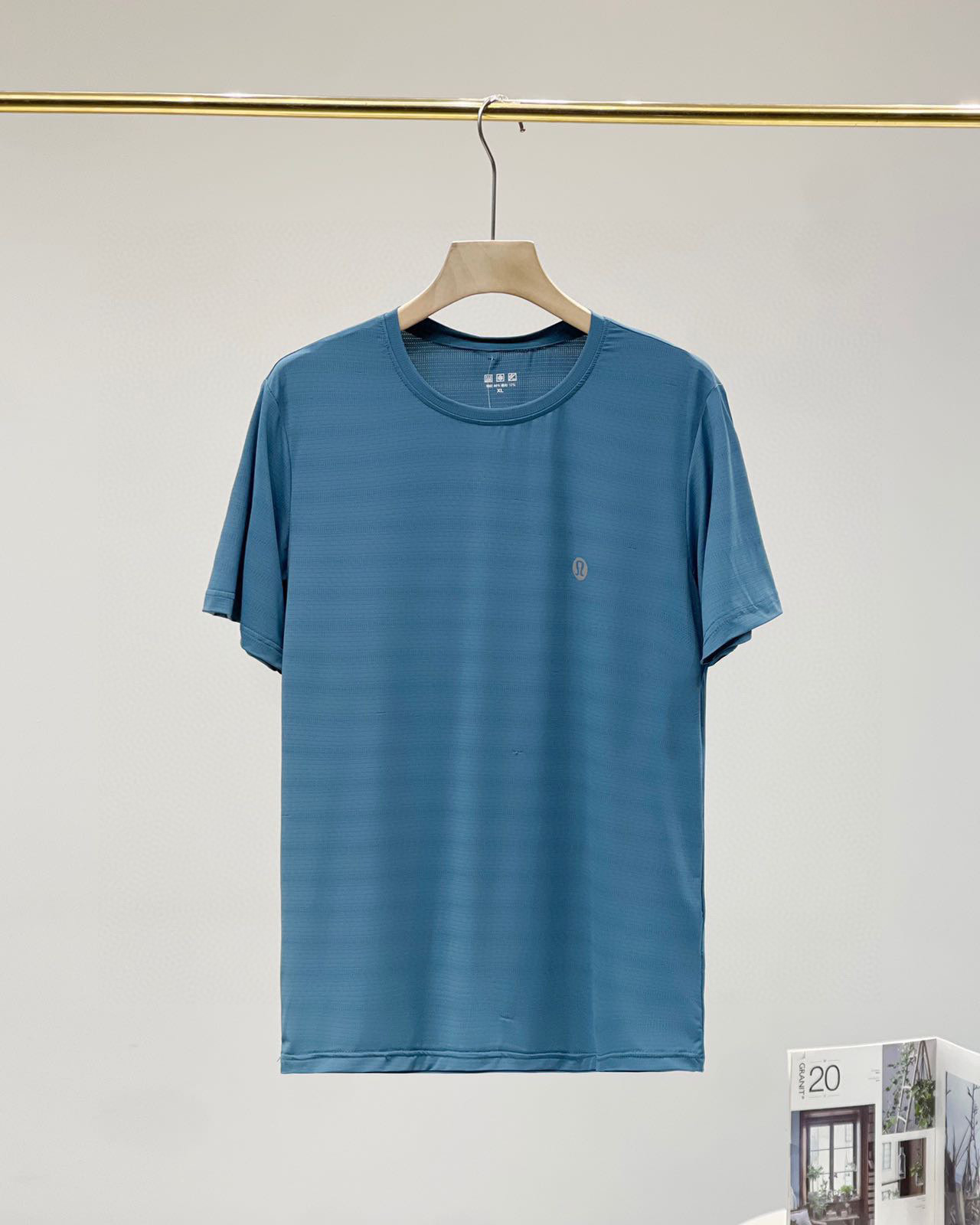 高端柜子同款lululemon男士圆领速干冰丝短袖T恤露露乐檬新款凉感上衣
