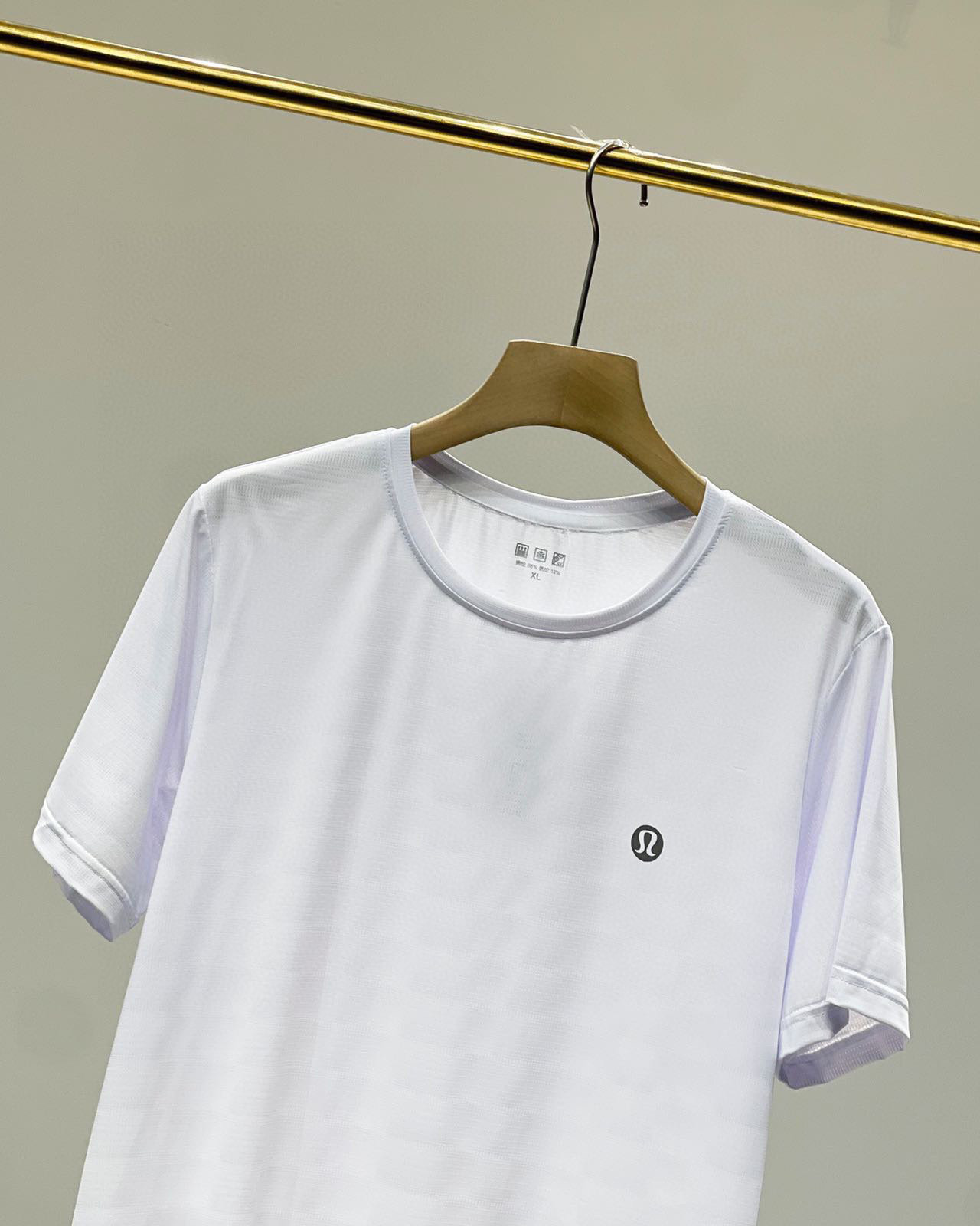高端柜子同款lululemon男士圆领速干冰丝短袖T恤露露乐檬新款凉感上衣