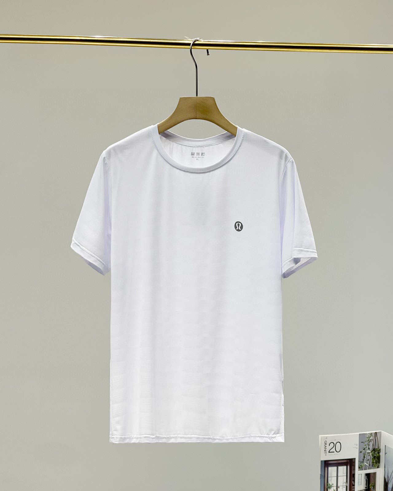 高端柜子同款lululemon男士圆领速干冰丝短袖T恤露露乐檬新款凉感上衣