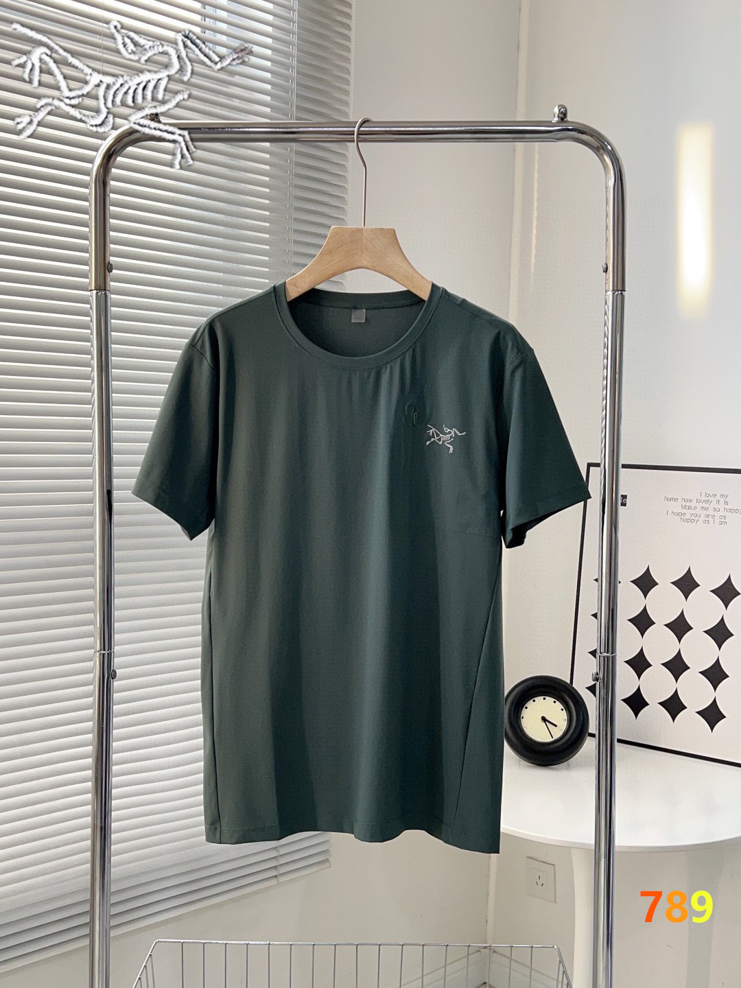 Arc’teryx 始祖鸟2025夏新款男士热封凉感冰丝速干T恤休闲冰丝速干短袖T恤