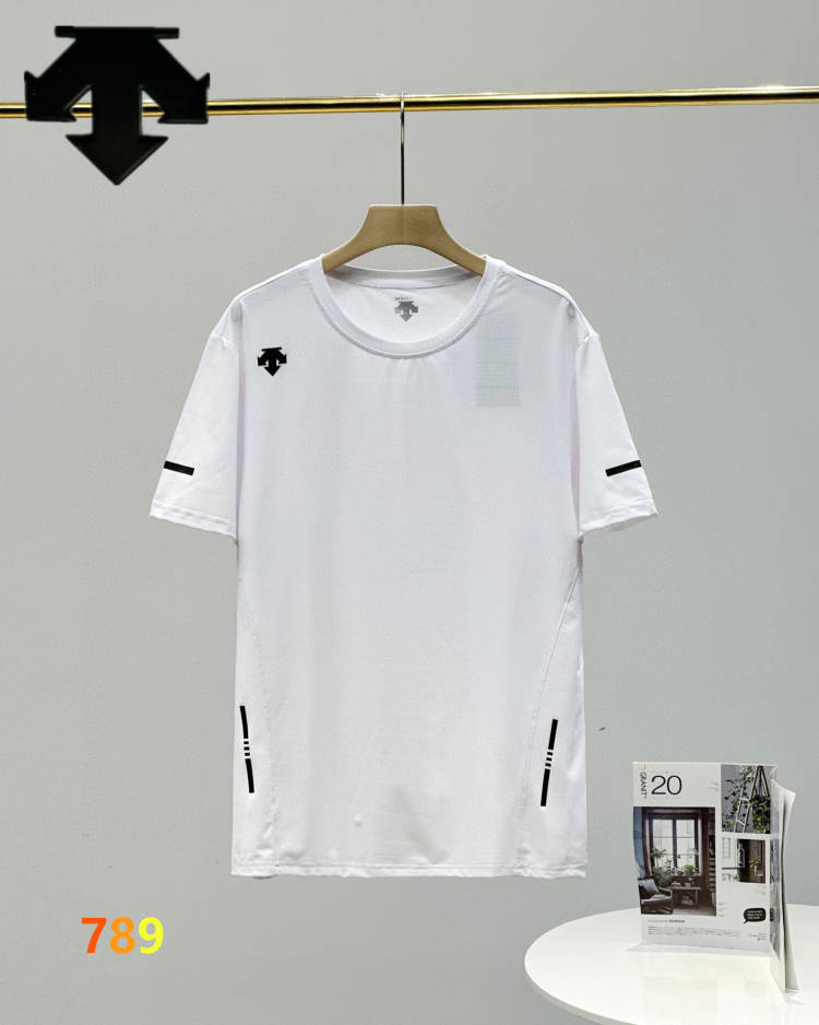 迪桑特/ DESCENTE 夏新款男士商务休闲Polo衫冰丝速干短袖T恤