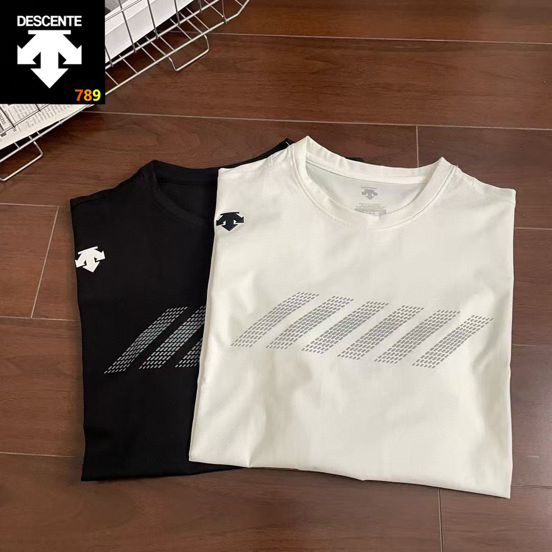 迪桑特/DESCENTE RUNNING运动户外 吸湿排汗速干短袖T恤