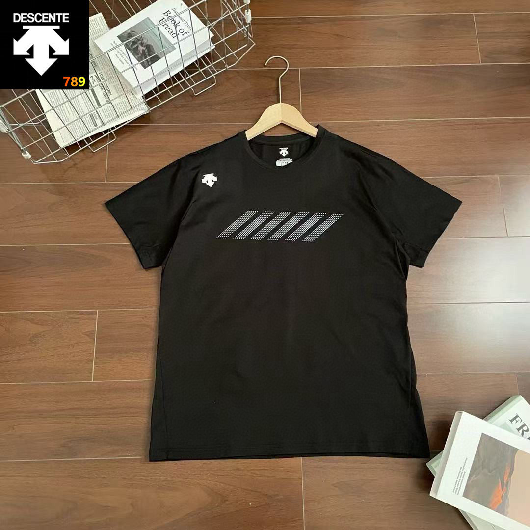 迪桑特/DESCENTE RUNNING运动户外 吸湿排汗速干短袖T恤