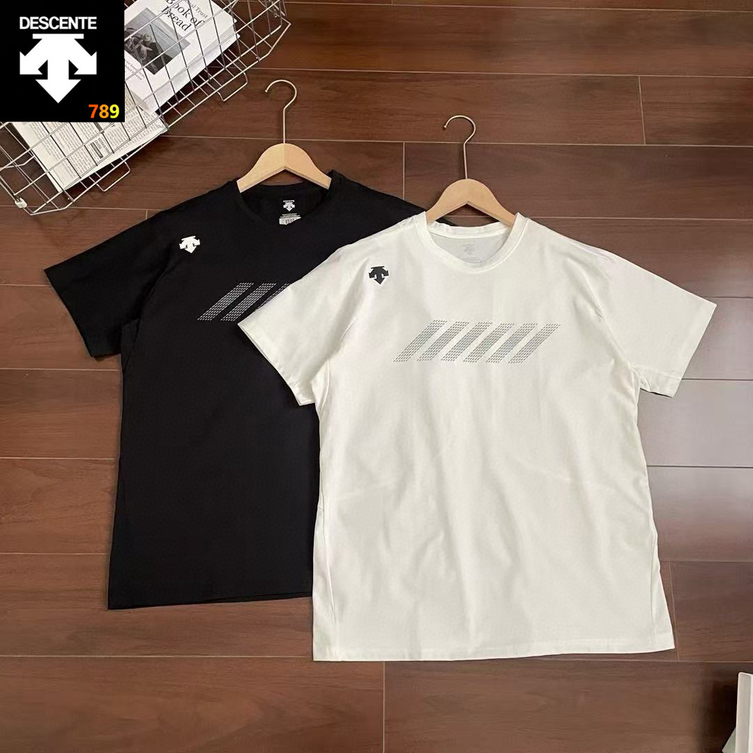 迪桑特/DESCENTE RUNNING运动户外 吸湿排汗速干短袖T恤