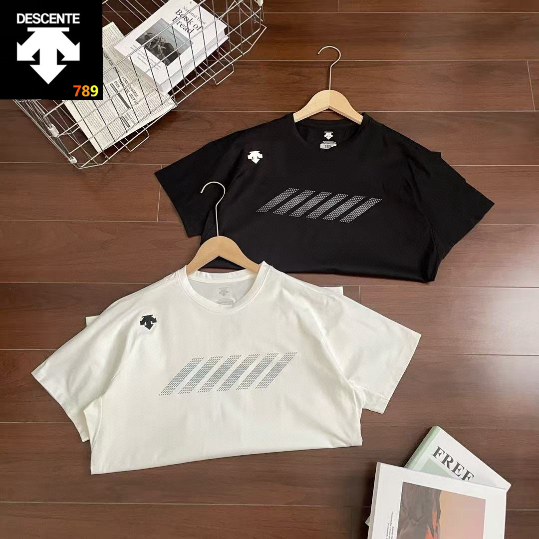 迪桑特/DESCENTE RUNNING运动户外 吸湿排汗速干短袖T恤