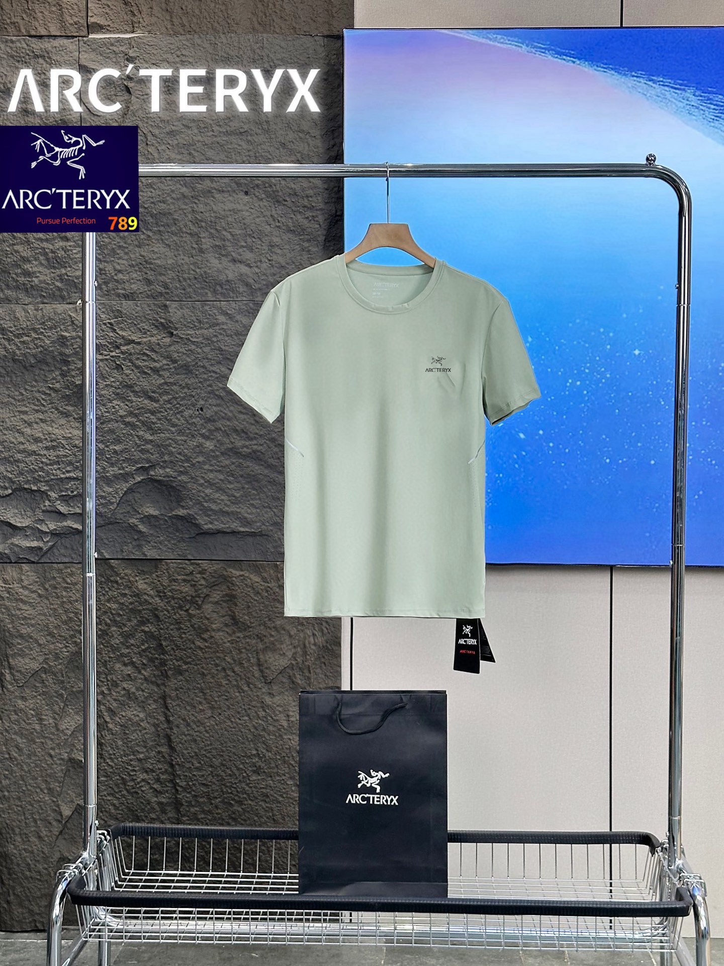 ARCTERYX/始祖鸟2025夏季无痕冰丝速干短袖T恤
