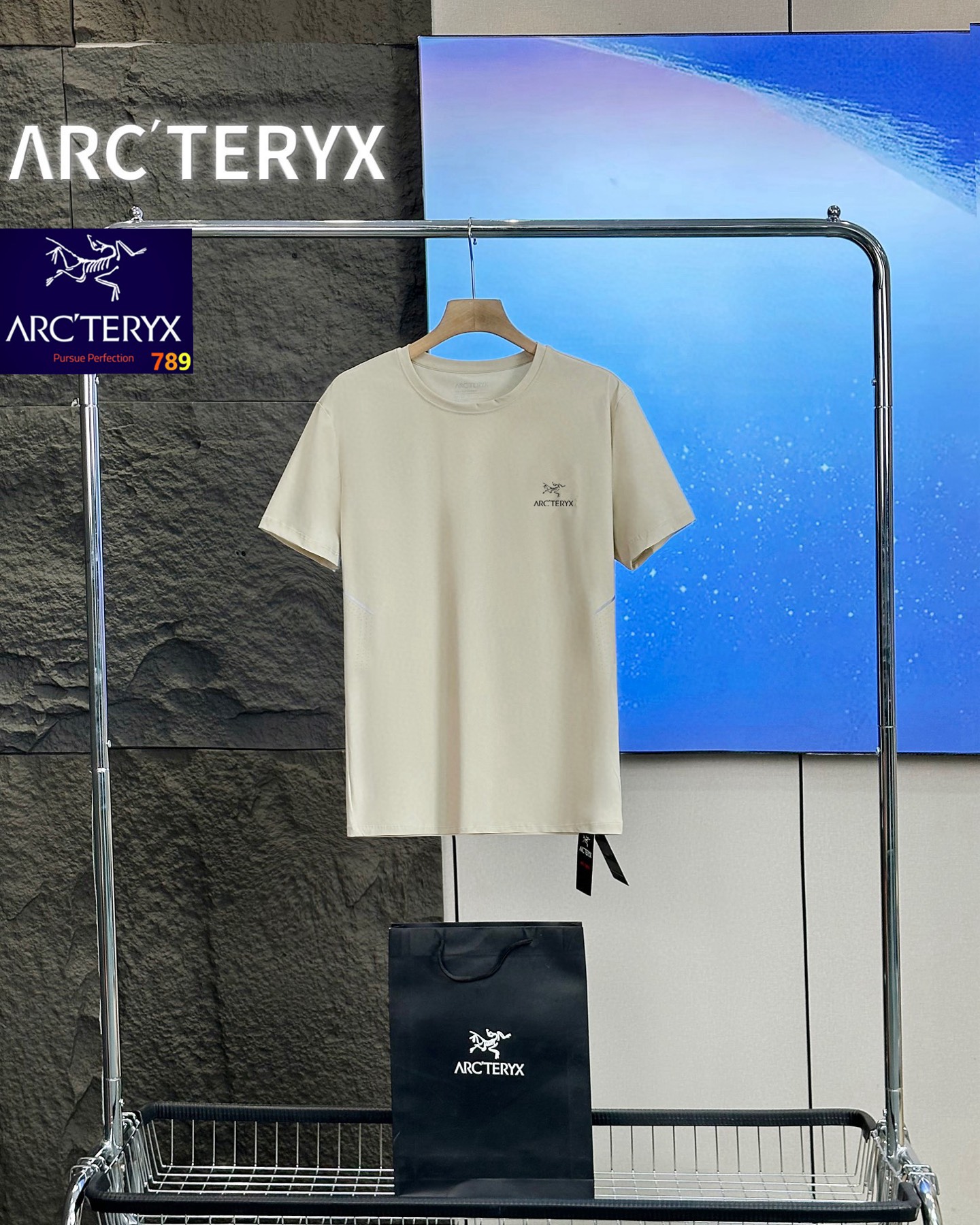 ARCTERYX/始祖鸟2025夏季无痕冰丝速干短袖T恤