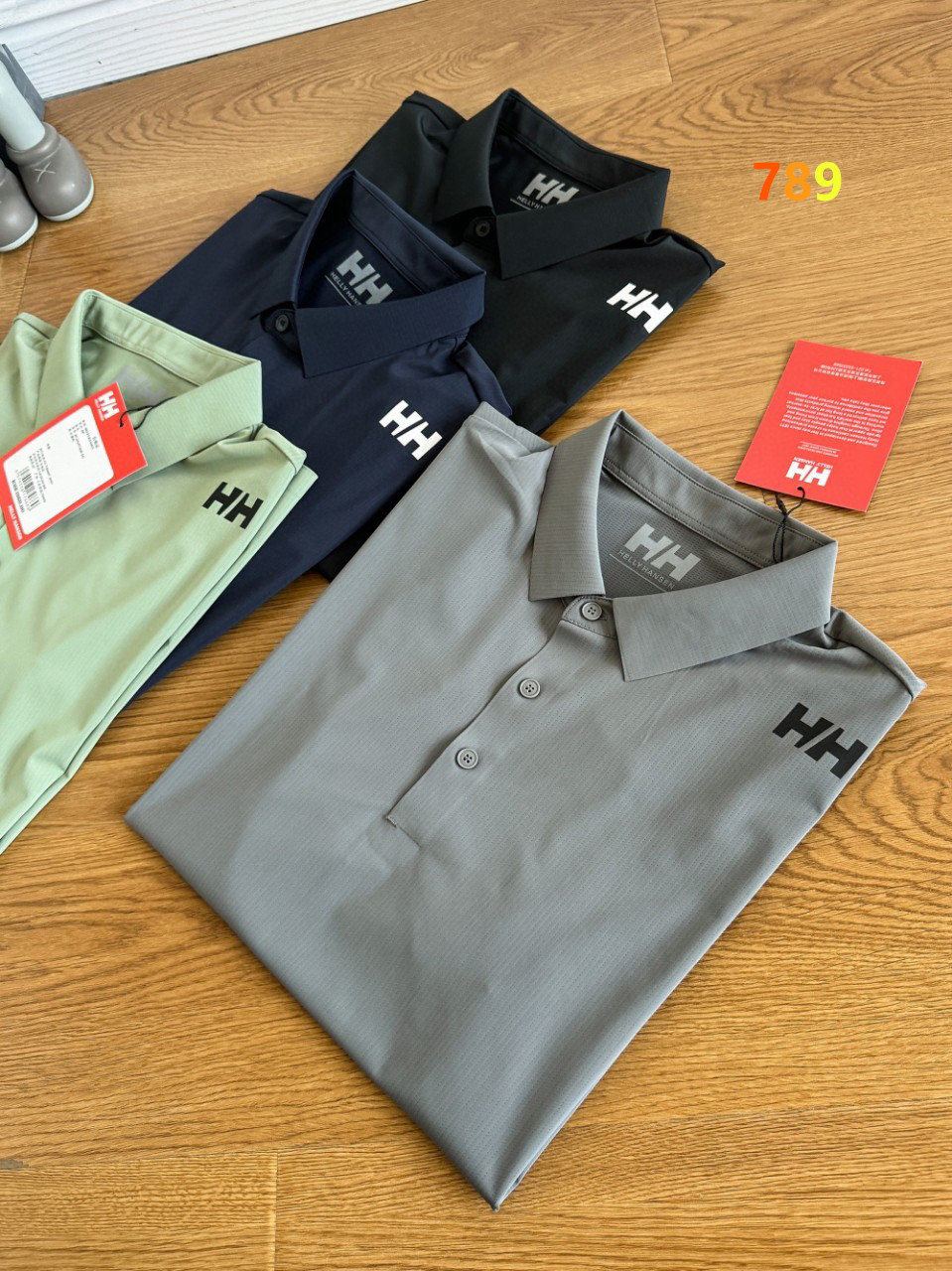 2025新品来袭 主推 HELLY HANSEN/HH 海丽汉森男士户外运动冰丝无痕防晒5色冰丝短袖