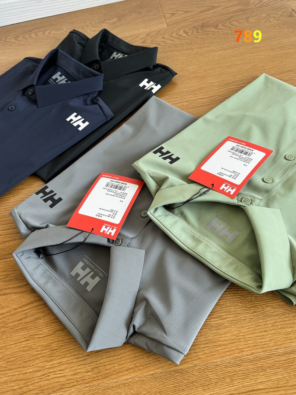 2025新品来袭 主推 HELLY HANSEN/HH 海丽汉森男士户外运动冰丝无痕防晒5色冰丝短袖