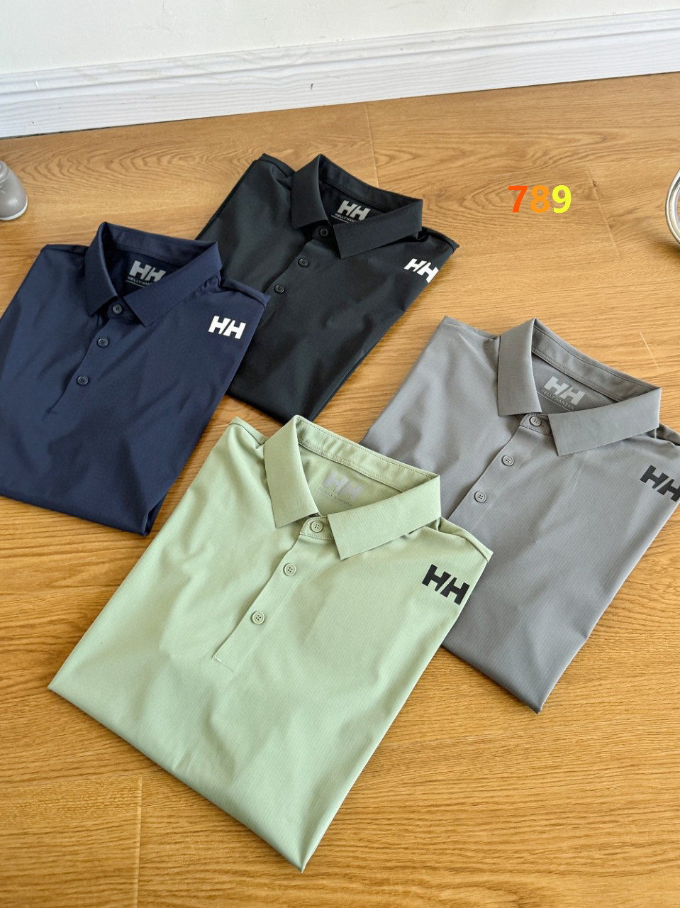 2025新品来袭 主推 HELLY HANSEN/HH 海丽汉森男士户外运动冰丝无痕防晒5色冰丝短袖