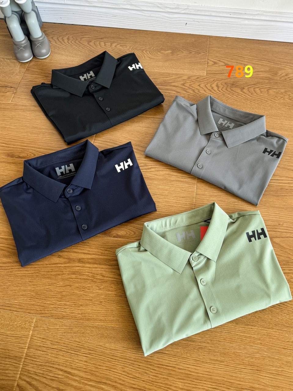 2025新品来袭 主推 HELLY HANSEN/HH 海丽汉森男士户外运动冰丝无痕防晒5色冰丝短袖