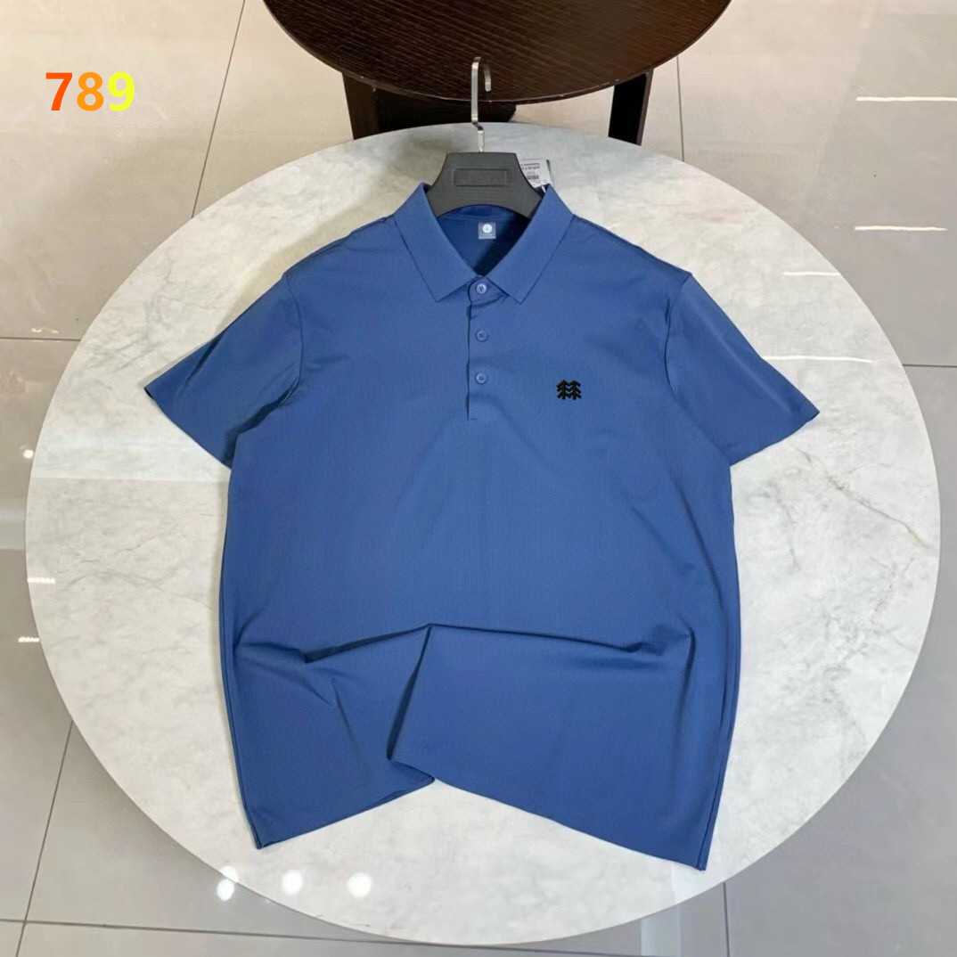 KOLON SPORT 可隆夏季新款冰丝压胶速干短袖polo衫 迪冰肤短袖