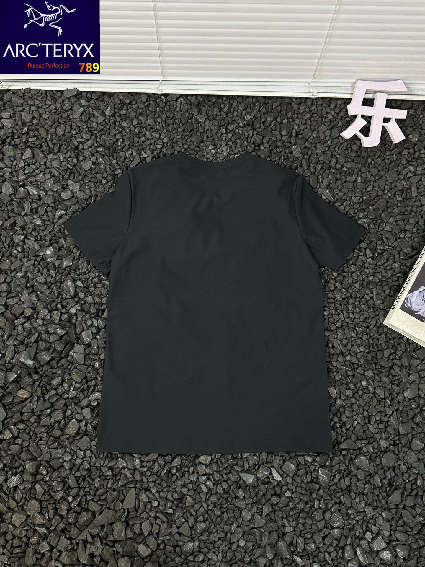 Arcteryx 始祖鸟男士吸汗透气冰丝速干户外运动纯色休闲时尚百搭冰丝短袖T恤