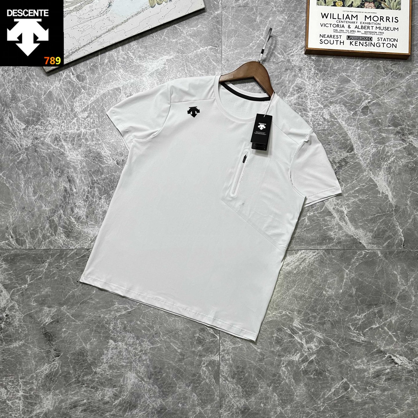 DESCENTE / 迪桑特 二色综训运动健身男女同款清爽速干短袖T恤夏季新款