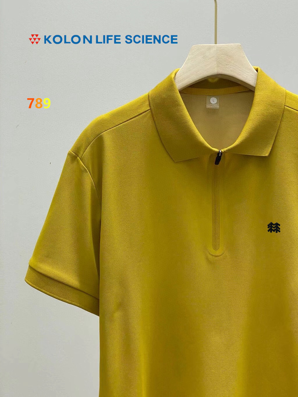 科隆KOLON SPORT夏款上新 polo半拉链短袖
